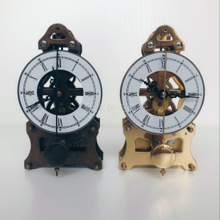 饰钟观赏台钟钟表1配件 全铜机芯机械收藏座钟全金属装