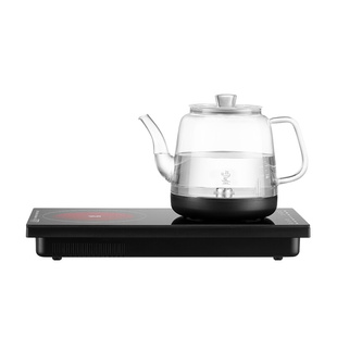 加厚玻璃电陶炉蒸煮茶器不锈钢电热烧水壶自动底部上水一体泡茶壶