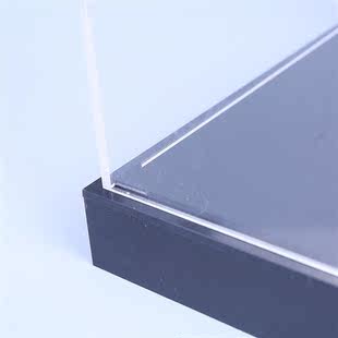 定制亚克力模型一体展示盒有机玻璃高透明手办防尘罩子全透明制作