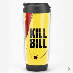 纪念G品水杯子收藏礼品 KillBil杀死比尔昆汀塔伦蒂电影周边同款