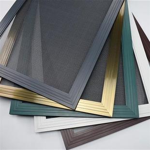 铝合金塑钢平移通用不锈钢网防鼠小金刚纱窗 定制防蚊纱窗门推拉式