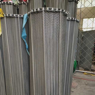 网带耐高温烘干线金属品 厂促非标定制304不锈钢网带输送带链条式