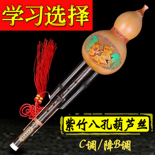 紫竹初学型葫芦丝c调依之木乐器葫芦丝民族乐器葫芦丝