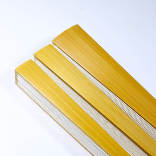 手工制作竹迷你中国风扇子 苏州空白宣纸玉竹折扇8寸9.5寸10寸中式