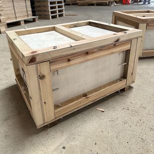 物流箱反复使用免熏蒸箱子 螺栓木箱包装 厂家加厚耐用可拆卸式