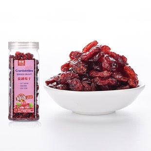 休闲孕妇办公室小零食 燕联美国进口蔓越莓干338g烘焙水果干罐装