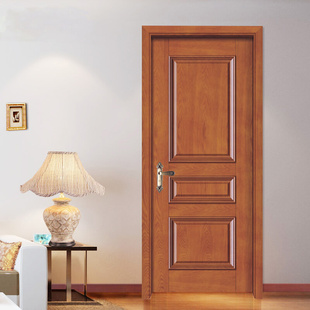 门房门烤漆门 卧室门房间门套装 橡木王定制木门室内门实木门欧式