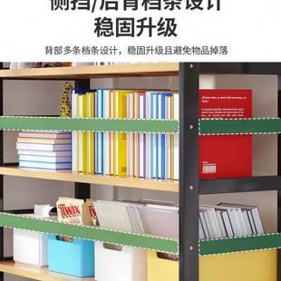 书架置物架落地书柜简易儿童书橱非实木家用多层靠墙收纳储物架子