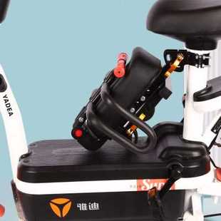 小型电动车儿童安全座椅电动自行车折叠宝宝座椅前置加厚坐垫弹性