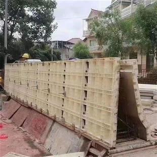 防撞墙模具护栏混凝土浇筑塑料模板道路防撞桥梁高速围栏预制模具