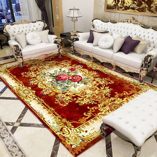 地毯客厅轻奢沙发茶几地毯现代简约卧室床边高级地毯垫家用可机洗