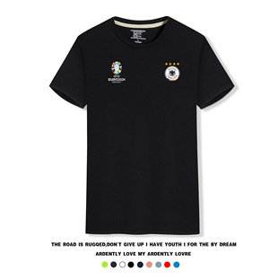 T恤穆勒诺伊尔哈弗茨足球男女迷服衣服 2024欧洲杯德国队速干短袖