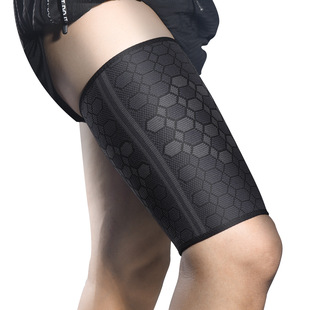 备护具 压缩护大腿套男女篮球跑步健身护腿袜套马拉松装 夏季