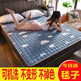 1.8x2.0双人2米1.2可折叠水洗120 款 床垫子软垫薄1.5m床褥子垫四季