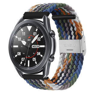适用小米watchS1尼龙编织表带Color2运动版 手表带RS3 GST腕带 RT2