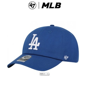 ‘47brand LA帽 美国MLB帽子棒球帽鸭舌帽软顶刺绣大标NY