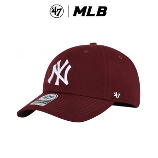 47Brand LA刺绣 美国MLB系列棒球帽鸭舌帽mlb帽子软顶NY