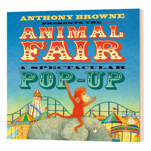 动物交易会 书籍 亲子互动 进口原版 精装 The Fair 绘本 儿童英语启蒙认知 Anthony 英文版 立体书 英文原版 Browne Animal