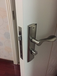 卧室门锁室内卧室房门锁执手锁具木门锁把手锁58锁体180孔距