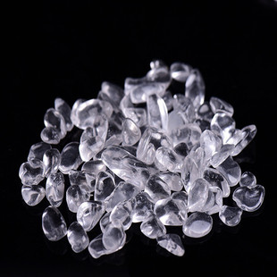 半公斤消磁水晶石天然白水晶碎石御守盐原石颗粒碎水晶器皿消磁