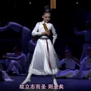 男女童风古典汉 少年志儿童国学服壮志少年行舞蹈演出表演服装 新品