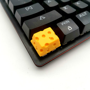 树脂创意二次元 奶酪键帽ctrl可爱个性 汤姆杰瑞机械键盘十字
