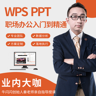 WPS视频教程office软件办公软件PPT入门零基础课程 高阶全套