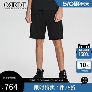 新款 ORRDT澳林丹顿男装 男士 运动短裤 黑色字母休闲裤 男夏季