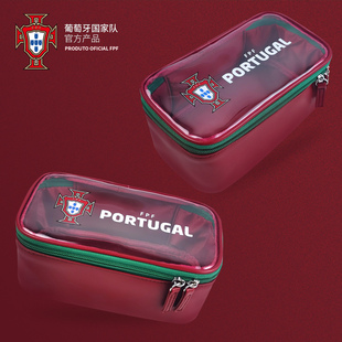 C罗球迷 世界杯超大容量化妆包PU质感经典 葡萄牙国家队官方商品