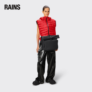 防水运动单肩包Rolltop Commuter Bag 书包手提斜挎包 Rains