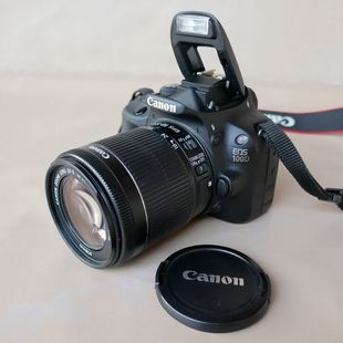 单反相机入门中端机型拍照机 佳能100D套机18－55STM数码 Canon