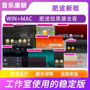 WIN L2等等全系列插件MAC 肥波全套效果器PRO Fabfilter