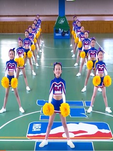 演出服 拉拉队足球宝贝表演服中小学生运动会开幕式 儿童啦啦操服装