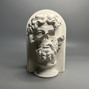 宙斯欧式 复古罗马神话石膏像雕塑创意个性 饰桌面摆件礼 高级艺术装