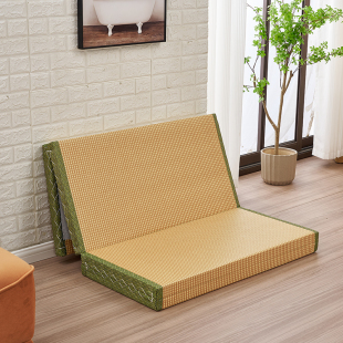 打地铺睡垫收纳偏硬榻榻米垫车床垫子 定制可折叠黄麻椰棕床垫夏季