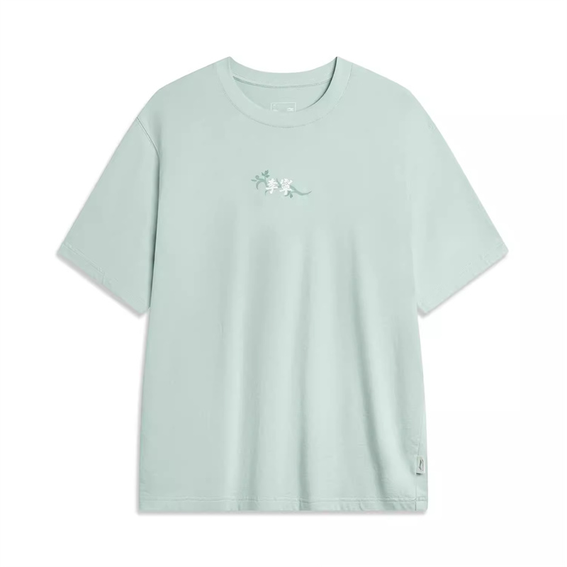 AHSU321 2024夏季 新款 圆领轻薄透气上衣运动服半袖 T恤男款 李宁短袖