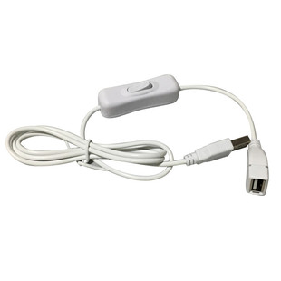 usb公对母充电延长线带开关风扇线通用USB小吊扇定时调速遥控可选
