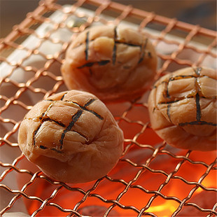 日本特产传统食品和歌山纪州南高梅腌制烧梅干800g木箱礼盒送长辈