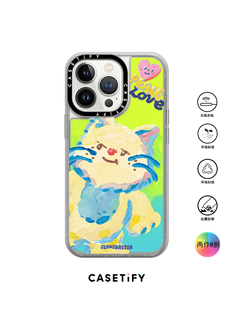 11PM手机壳 Lunzy猫咪标签适用iPhone14 Casetify 香港代购