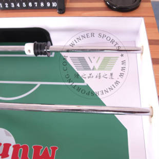 WF1402实木贴防火板桌上足球机 标准 桌面足球台 成人桌上足球桌