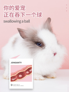 兔子化毛膏木瓜排毛膏兔兔龙猫专用排毛球仓鼠荷兰猪营养膏