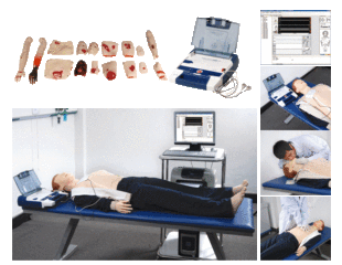 心肺复苏模拟人 BLS700 高级心肺复苏模型除颤起搏及创伤模拟人GD