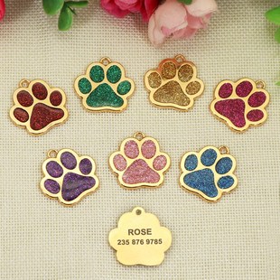 Engraved Puppy Pet Personalized 推荐 Dog Cat Free Tag