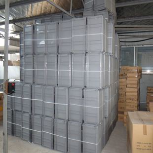 物流周转箱d汽配物流箱工厂仓库配件收纳塑料箱塑胶箱子加厚塑料