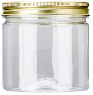 食品罐子加厚pet饼乾广口瓶包装 食品级圆形塑料瓶子透明r密封罐