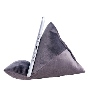 手机阅读枕pillowpad简约舒适软枕头布艺支架三角枕头靠垫