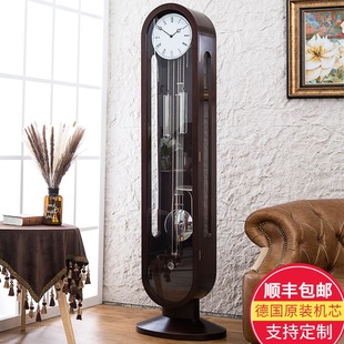 立钟表赫姆勒机芯轻奢复古落地钟G118 落地钟客厅现代简约美式 欧式
