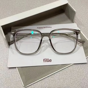 防蓝光眼镜素颜平光镜近视成品眼镜架眼睛架可配平镜镜框 时尚 新款