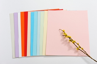 儿童手工制作卡纸A4彩色卡纸 250荷兰进口彩色卡纸 衍纸手工卡纸