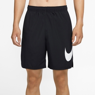Nike CZ6371 大勾logo速干跑步训练篮球梭织短裤 010 耐克男子夏季